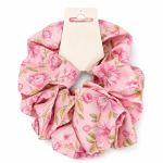 Oversized Fabric Scrunchie Hair Tie
