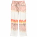 Mystree Pastel Tie-Dye Drawstring Lounge Jogger Pants